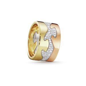 georg jensen fusion tre del pavé mitten