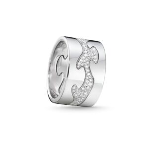 georg jensen fusion tre del vit pavé mitten